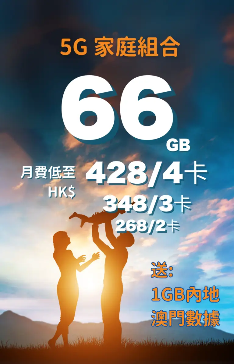3HK 5G Greater Bay Area 110GB Plan mobile plan promotional poster | 3HK 5G 大灣區 110GB 計劃 手機計劃優惠海報